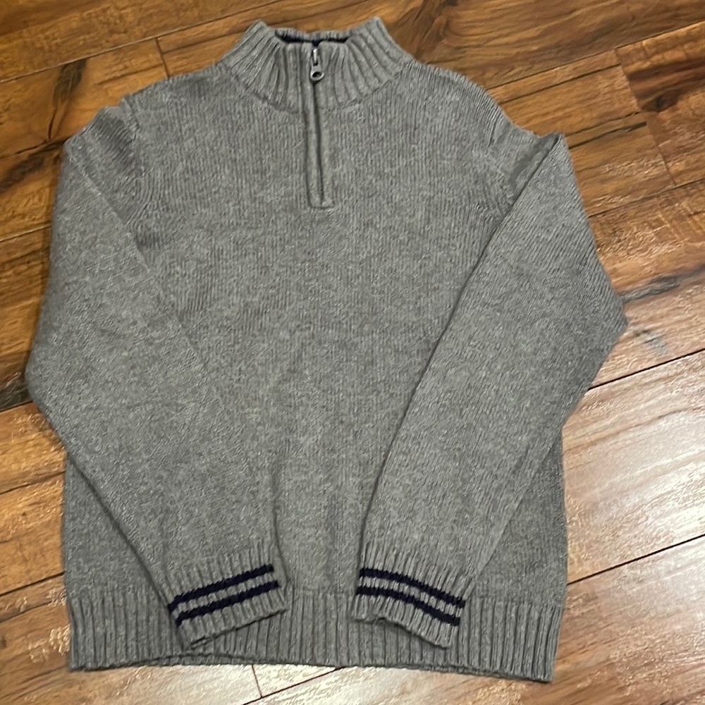 Boys' 1/4 zip sweater